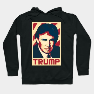 Donald Trump Retro Propaganda Hoodie